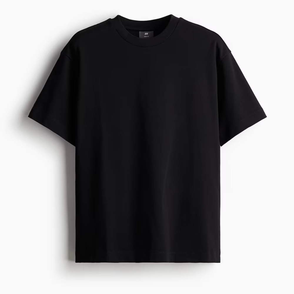 H&M Men's Black Short Sleeve Tee